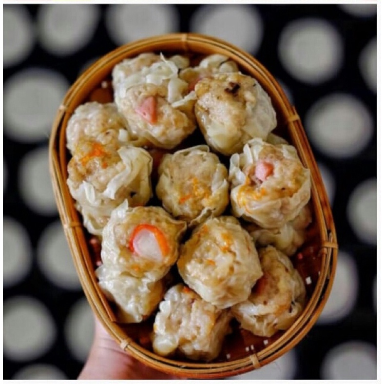 

Dim Sum Ayam saus blackpaper