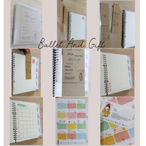 

ballet Vocabulary Binder files notebook