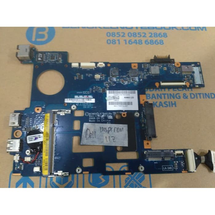 Motherboard Dell Inspiron 11z Kode board : NIM00 LA-5461P REV: 1.0