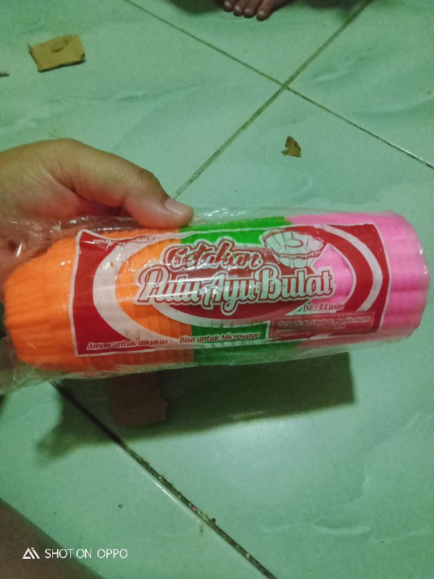 Cetakan Putu Ayu Bulat 12 Pcs