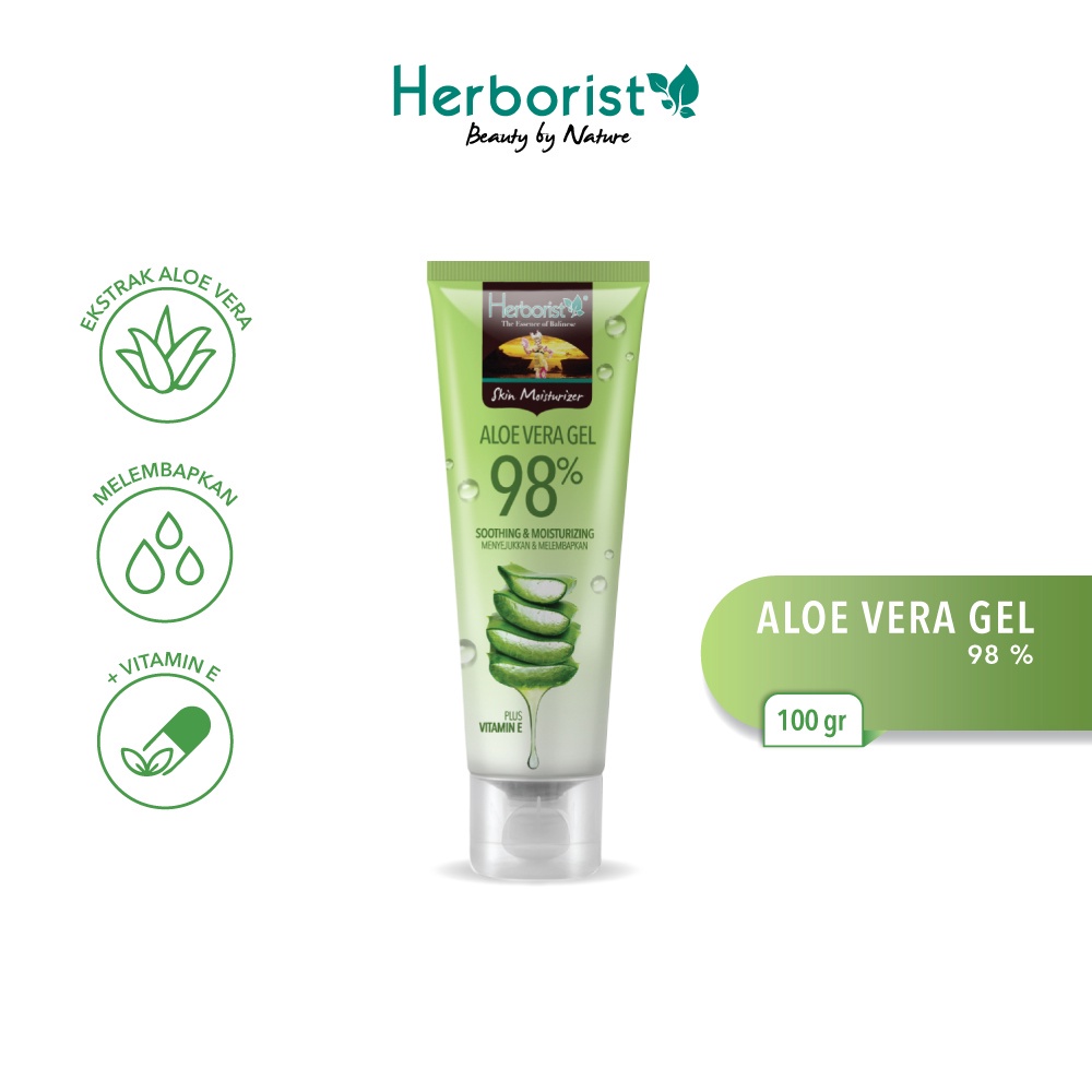 Herborist Aloe Vera Gel 98% Aloevera (TUBE)