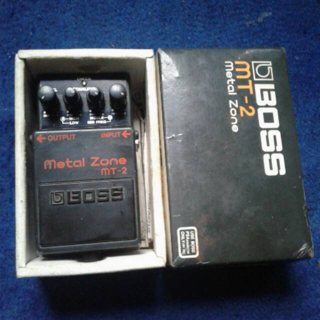 Effect Boss metal zone mt-2