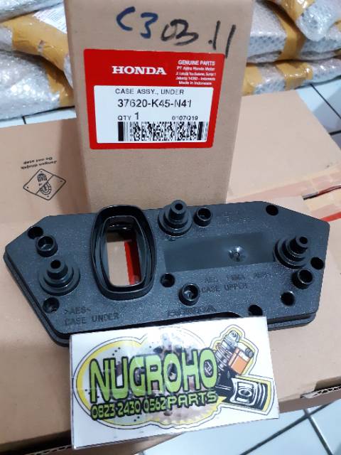 Case Assy Under Cover Bawah Spedometer Original Honda New CBR150R K45G K45N