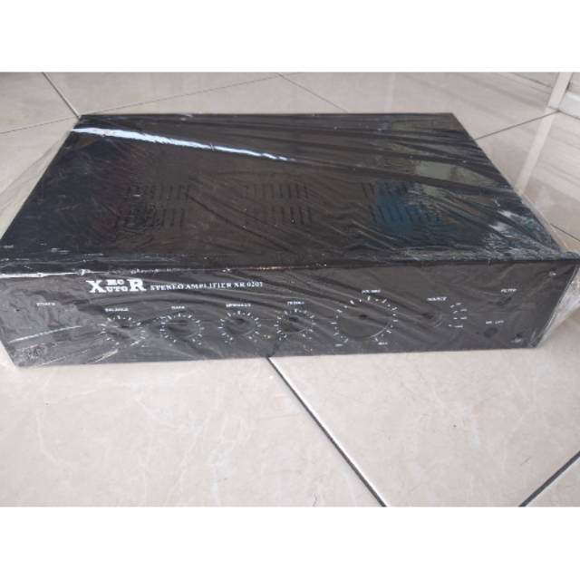 Box stereo amplifier XR 0201