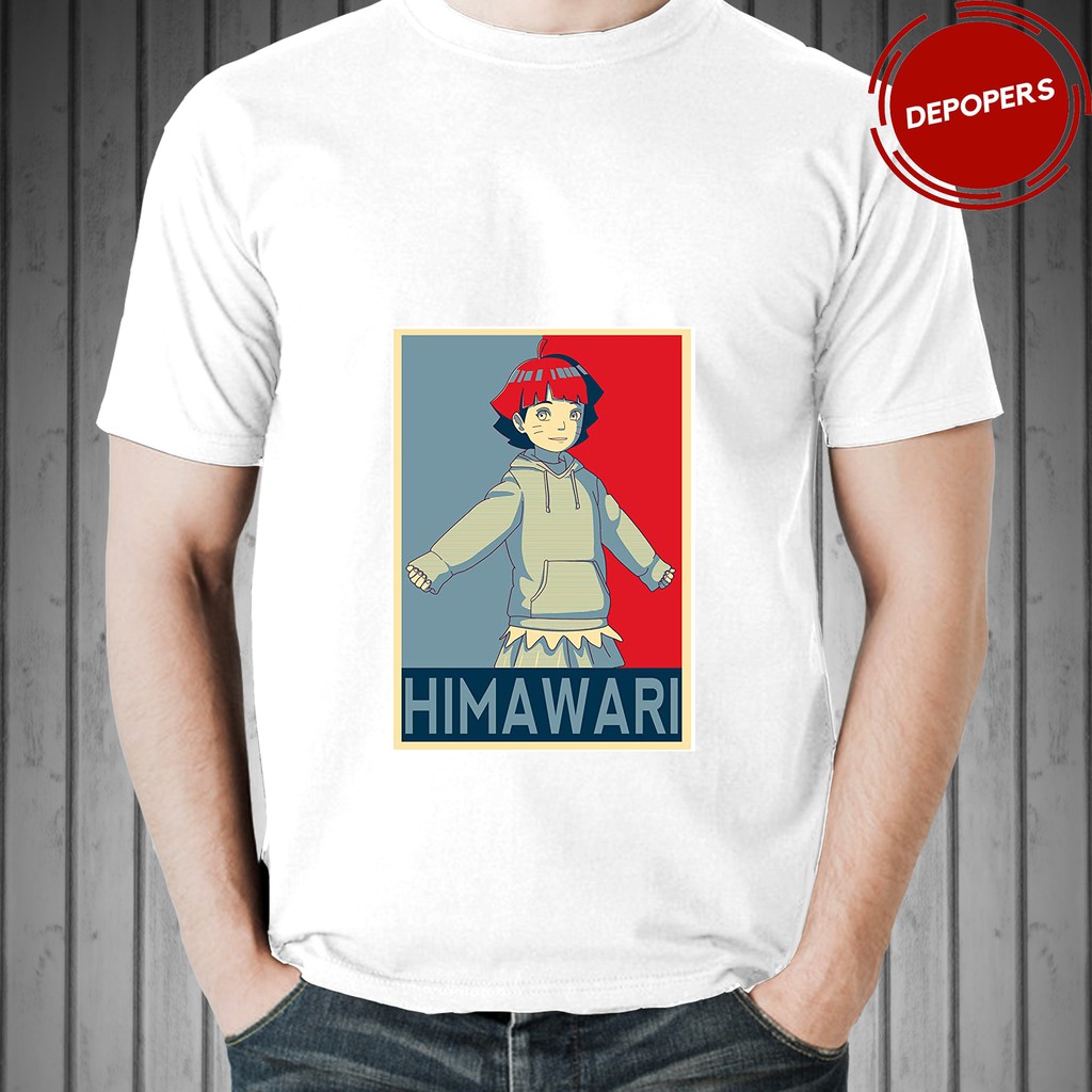 BAJU KAOS HIMAWARI UZUMAKI ANIME BORUTO NARUTO TSHIRT T SHIRT DISTRO