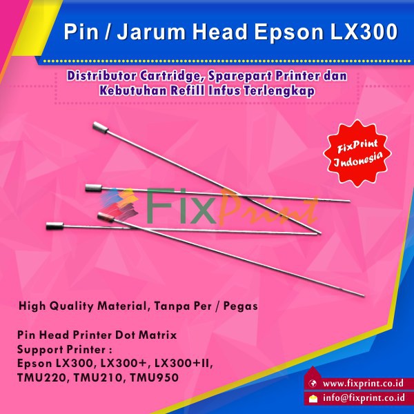 Pin / Jarum Head Original Epson LX300 LX-300Murah