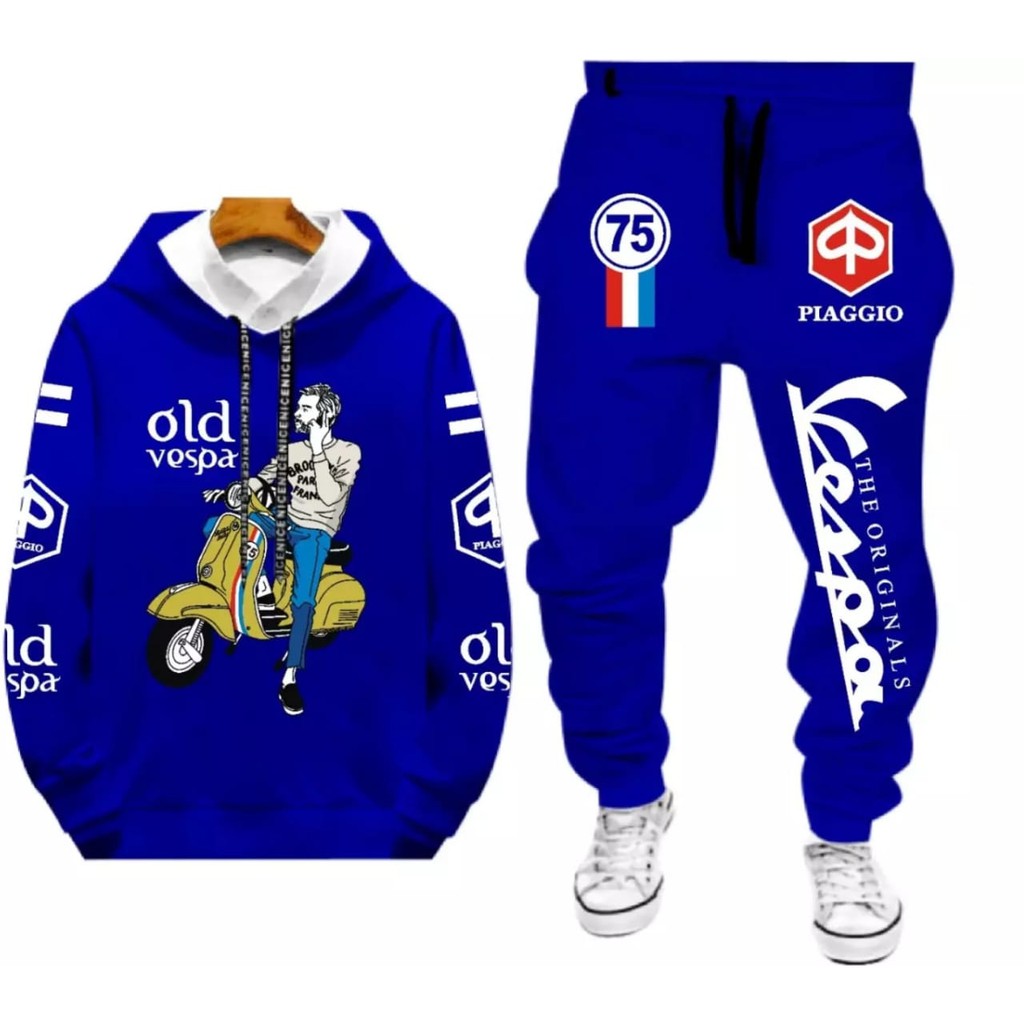 AMOSJKT.SETELAN VESPA/SETELAN DEWASA/SETELAN SWEATER JOGGER