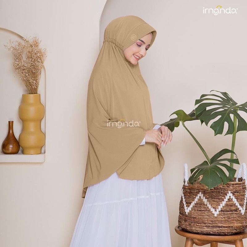 Bergo Sheza standar dan Jumbo Jersey ITY  Premium Hijab Kerudung Polos by:irnanda