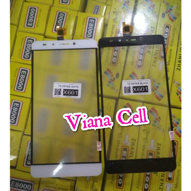 TOUCHSCREEN LAYAR SENTUH TC TS KACA DEPAN LCD INFINIX NOTE 3 PRO X601 ORIGINAL