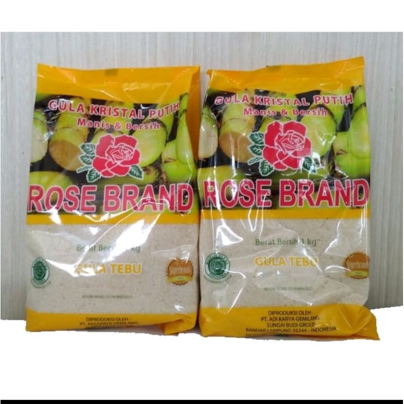 

Rose Brand Gula tebu 1kg