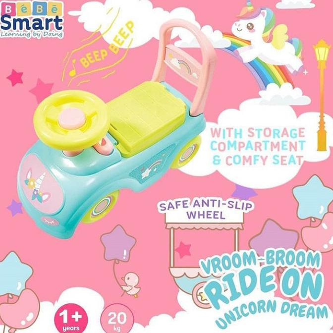 BEBE SMART RIDE ON VROOM BROOM I MAINAN ANAK RIDE ON | MAINAN MOBIL