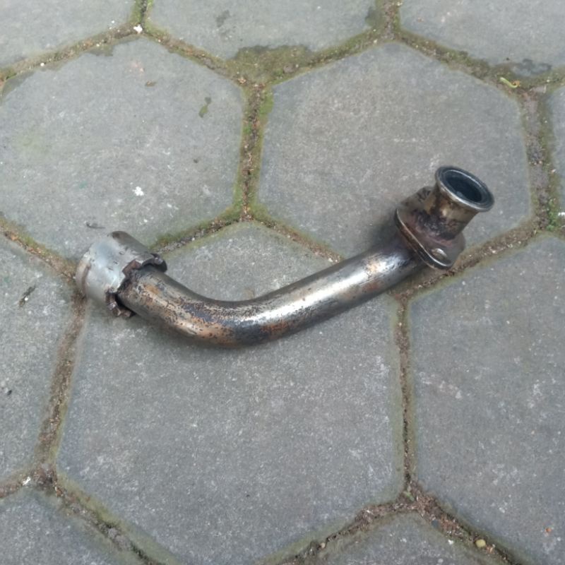 Leher Knalpot Sambungan Knalpot Gulu Banyak Suzuki Crystal Tornado Original Copotan Murah