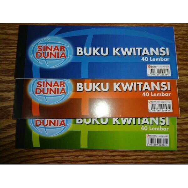 

Kwitansi kecil Sinar Dunia KT40M