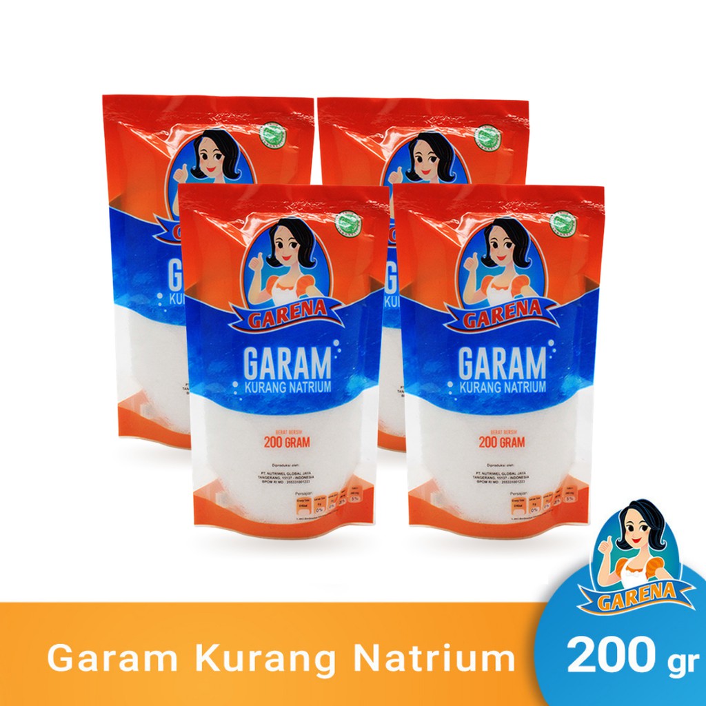 

Garena Garam 200gr (4pcs)