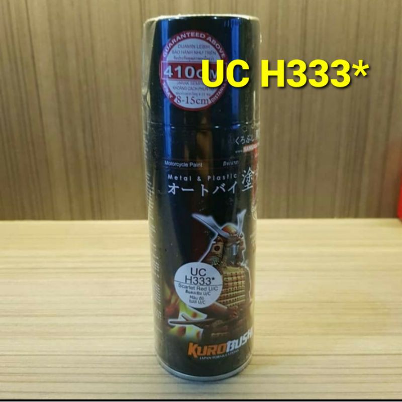 

SAMURAI PAINT UC H333* SCARLET RED 400ML