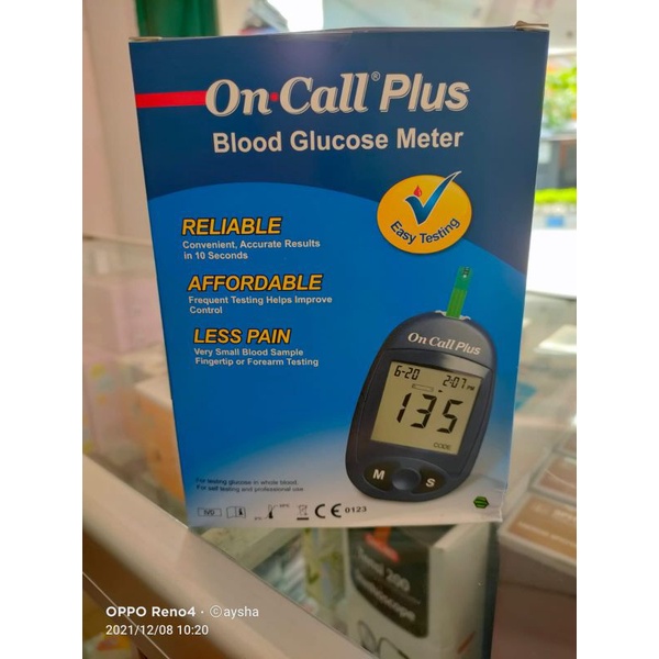 Alat cek gula darah on call alat untuk mengecek gula darah alat cek darah alat cek gula