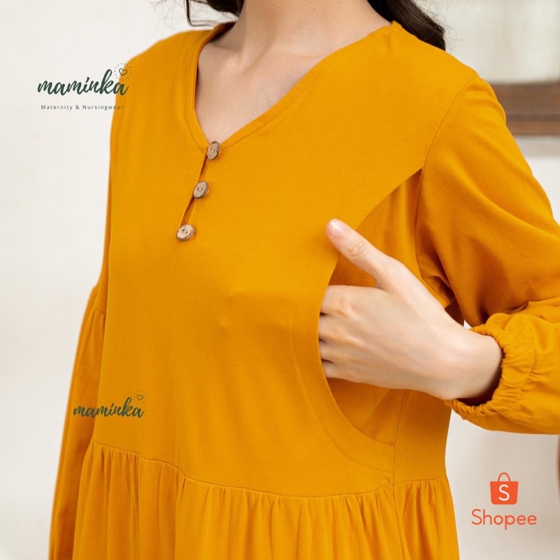 KINAN DRESS BUSUI FRIENDLY BY MAMINKA