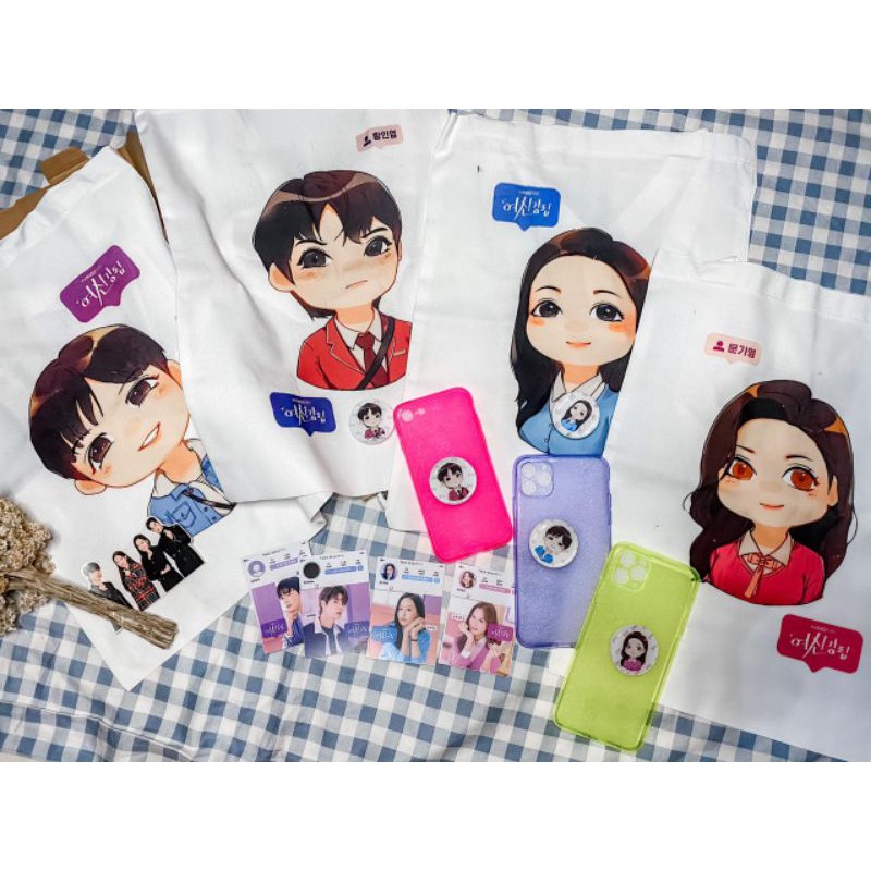 TRUE BEAUTY MINI KIT POPSOCKET GRIPTOK RESIN TOTEBAG SUHO SEOJUN CHA EUNWOO HWANG INYEOP