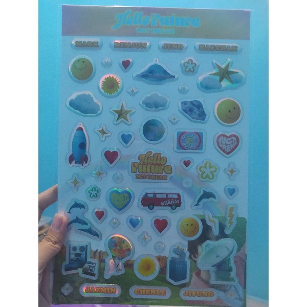 SEALED Epoxy Jeno Stiker set Nct Dream Hello Future