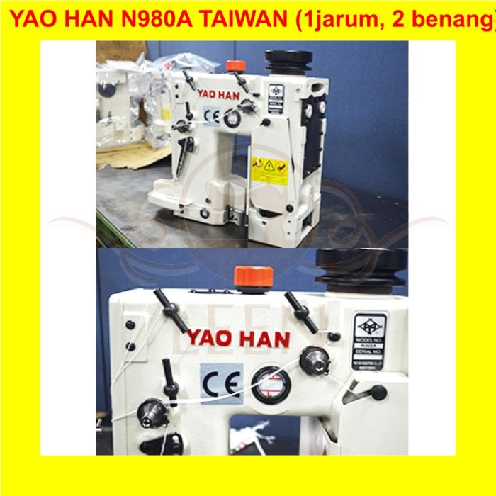 Mesin Jahit Karung YAO HAN N980A Taiwan HIGH SPEED / DS-9C NLI LEEN