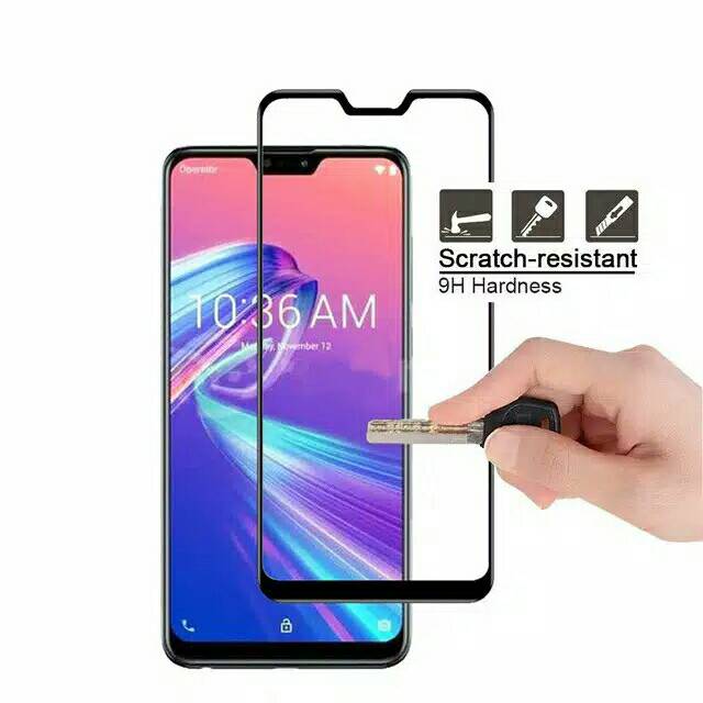 TEMPERED GLASS 9D FULL GLUE ASUS ZENFONE 5 LITE MAX PRO M2