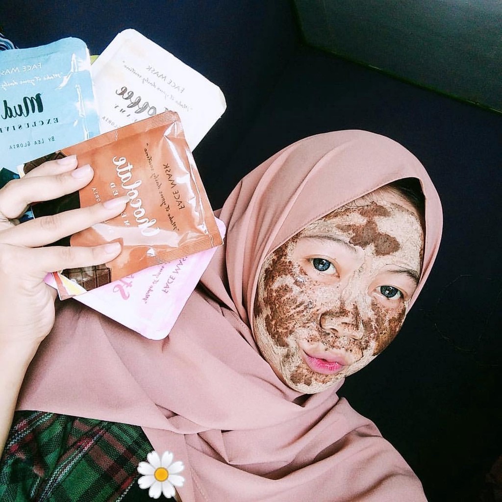 [TERMURAH SESHOPEE!] KEMASAN BARU MASKER WAJAH ORGANIK BY LEA GLORIA 20GR ORGANIC MASK 20 GR GRAM-8