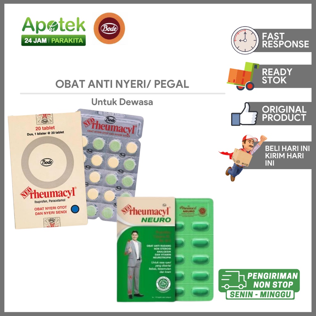 Neo Rheumacyl / Neo Rheumacyl Neuro / Neo Rheumacyl Tablet / Antinyeri / Pegal