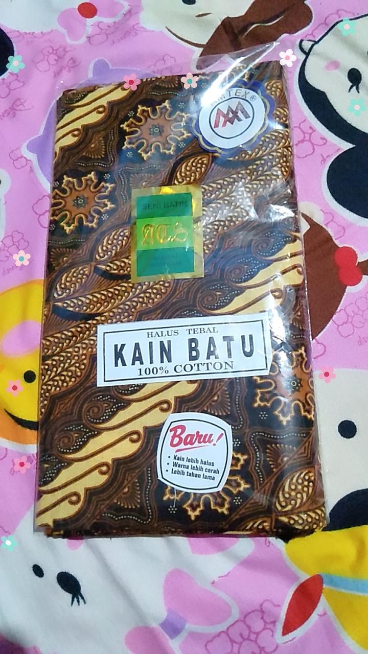 Kain Batik / Kain Panjang Dua Palu Solo Cap Cent 1.9 X 1 Meter
