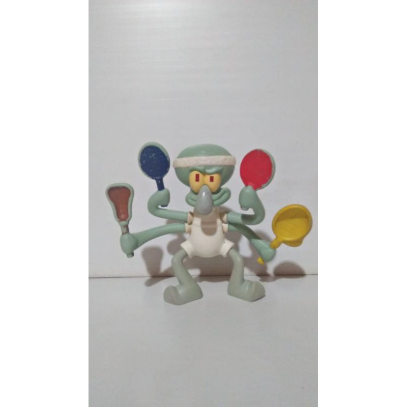 Mainan / Figure (Preloved) Spongebob Squarepants / Happy Meal / Mc Donalds /McD