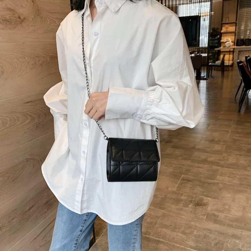 [LOKAL] DOMMO - D1421 Selempang STEVI Tas selempang Sling bag Jahit