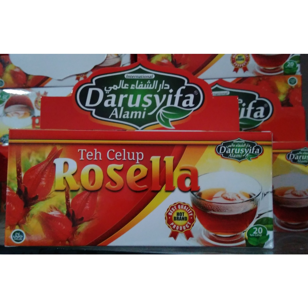 Teh Bunga Rosella - Teh celup Darusyifa