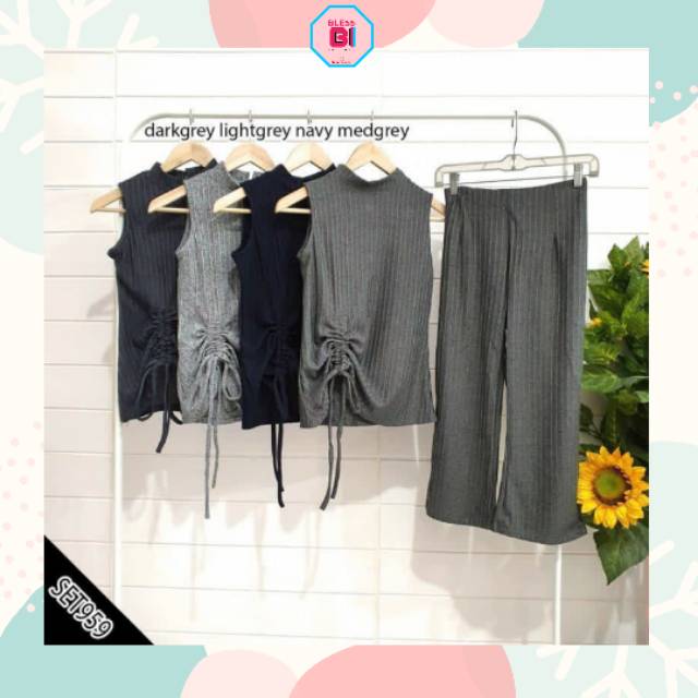 Set wanita / stelan rajut / baju stelan wanita