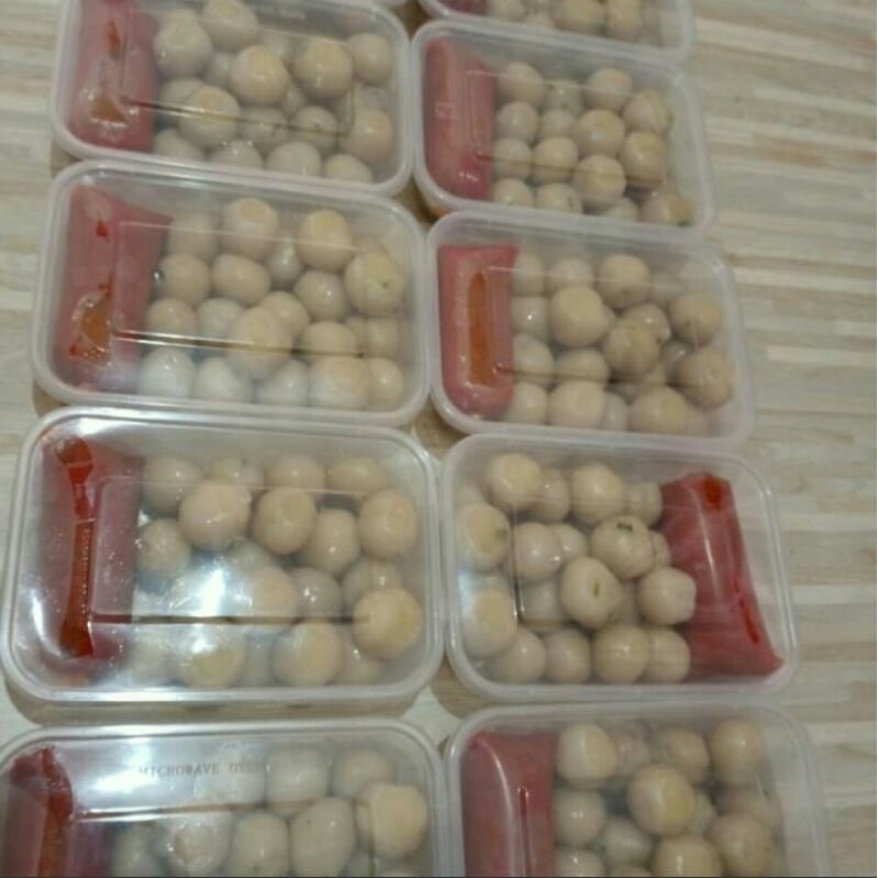 

Terlaria/ Baso Aci / Cilok Bumbu Kacang