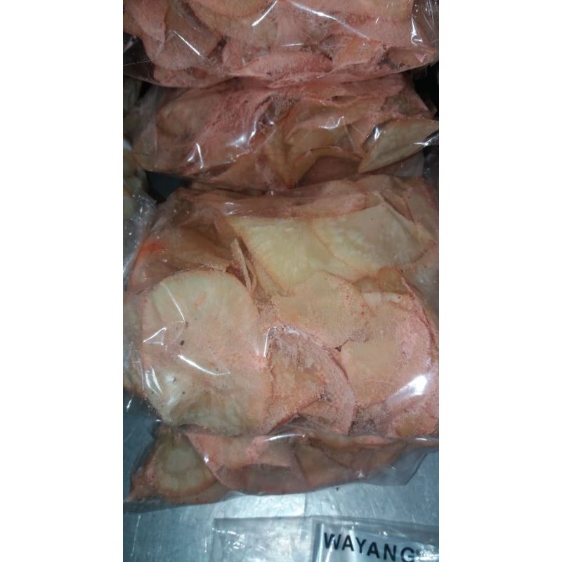

kripik singkong rasa pedas manis