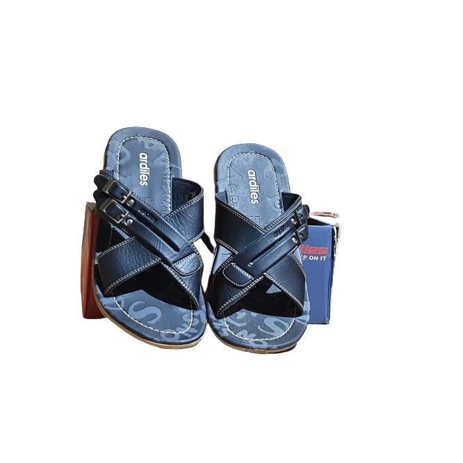 Sandal ARDILES Sandal SLIDE Kulit Sintetis pakai BOX Sendal Men New Super Lembut Jalan kaki Nyaman