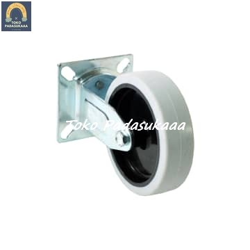 ORI KRISBOW Roda Caster Troli Fixed 10 Cm