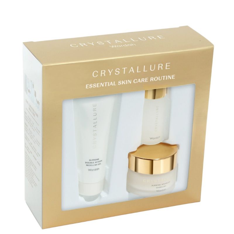 Trial kit CRYSTALLURE ESSENTIAL SKIN CARE ROUTINE