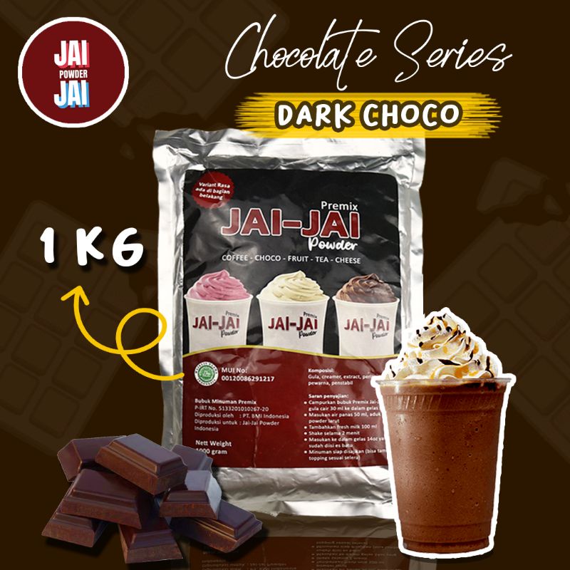 

Bubuk Minuman 1kg - Dark Choco - Jai Jai Powder