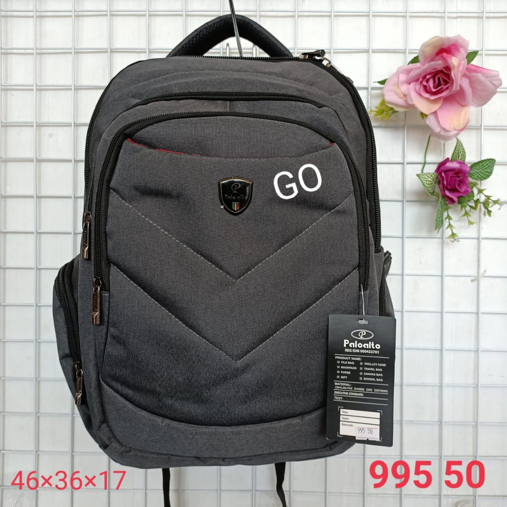 gos PALO ALTO TAS RANSEL A4 Laptop Free RainCover Original