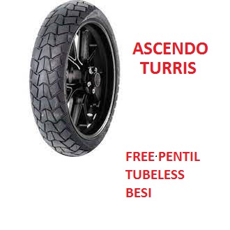 Ban Luar Ascendo 90/90-14 Turris Tubeless