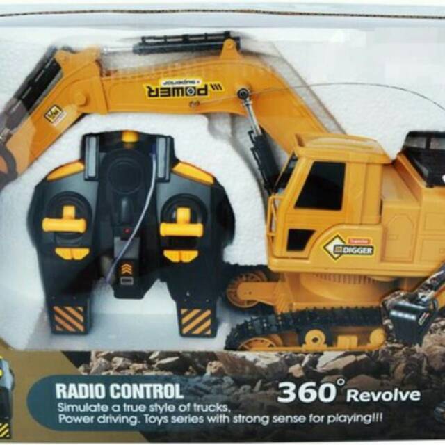 RC excavator heavy machine digger super power