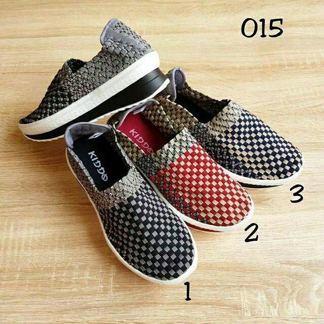 ORIGINAL Sepatu Rajut KIDDO W015 WEDGES