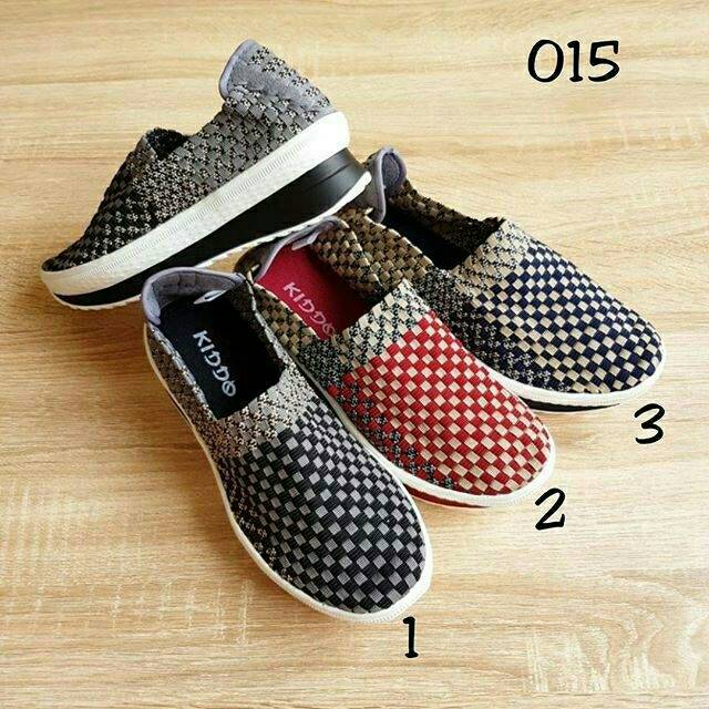 ORIGINAL Sepatu Rajut KIDDO W015 WEDGES