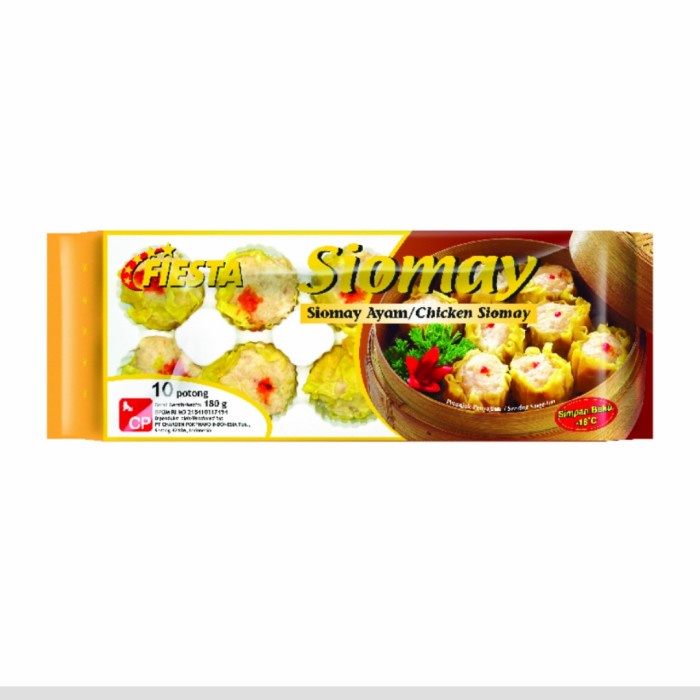 

Fiesta Chiken Siomay Frozen - 180 Gram