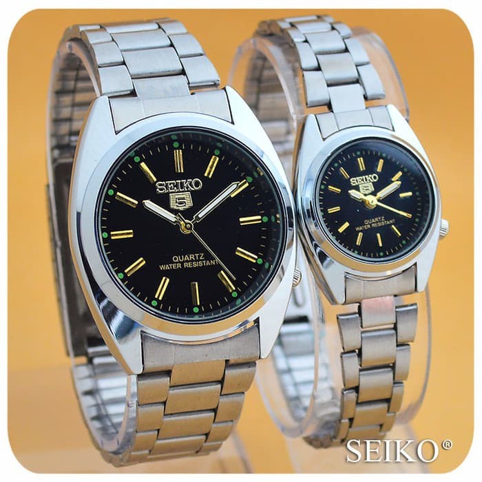 Gr60T Jam Tangan Couple Jam Tangan Pria Wanita Jam Tangan Kopel Sk002 R0G056