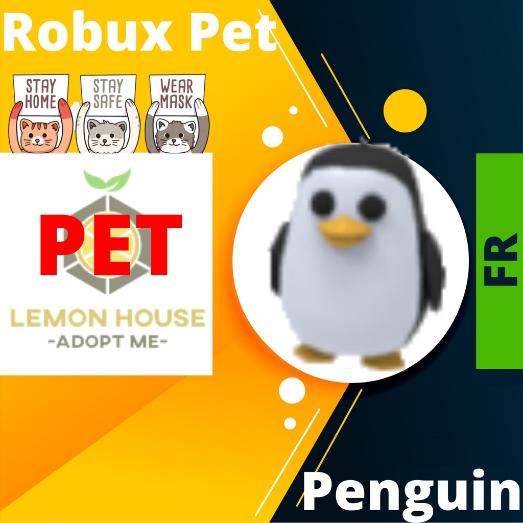 Jual Penguin | Adopt Me | Robux Pets Indonesia|Shopee Indonesia