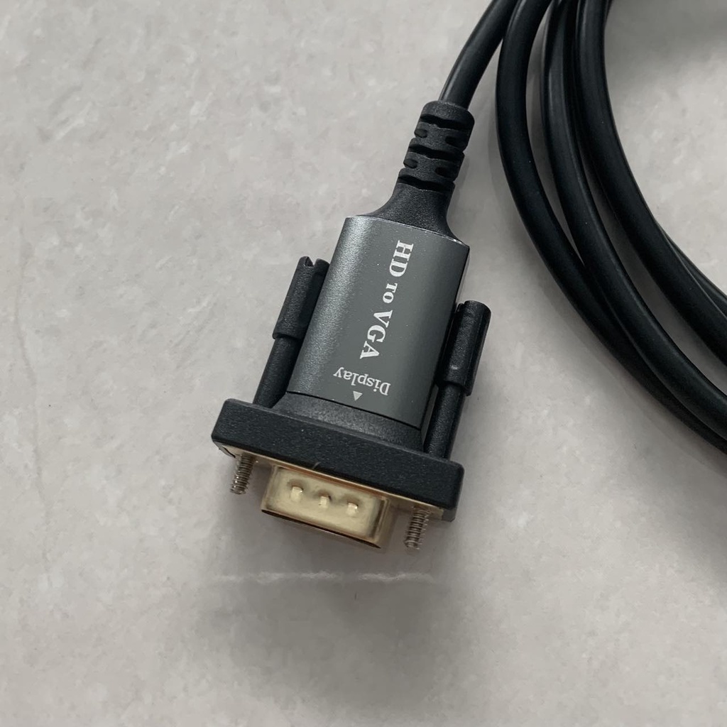 KABEL HDTV To VGA-1.8Meter Converter adapter/ HDmi TO VGA-1.8M (AISEN)