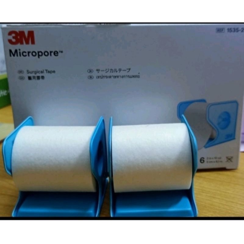 micropore 2 inc / plester micropore 3m 2inc / micropore plester kertas