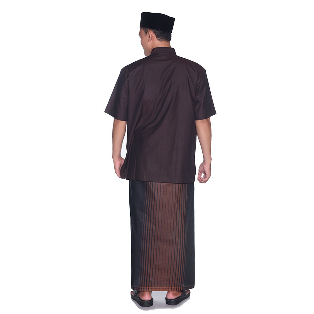 Sarung ATLAS Favorit Hitam Polos