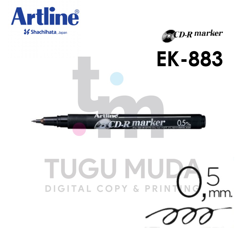 

ARTLINE Spidol CD-R Marker | EK-883 - 0.5mm